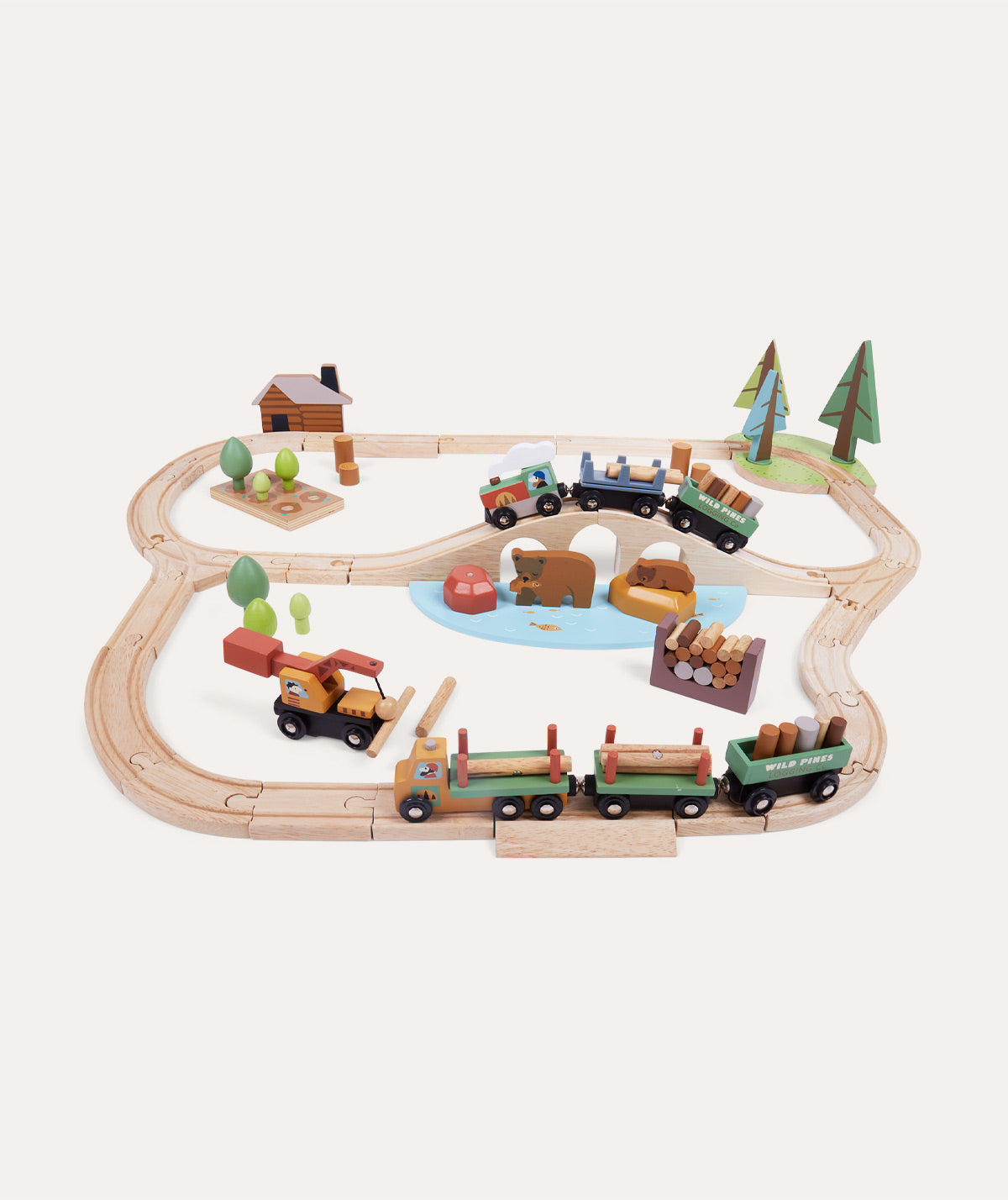 Play train hot sale chunky set