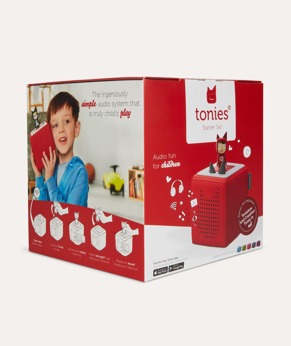 Buy The Red Tonies Toniebox Starter Set | KIDLY